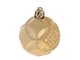 Украшение новогоднее Шар (набор из 6 шт) золотой жемчуг, D 6см 722910