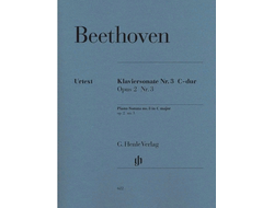 Beethoven. Sonate №3 C-dur op.2 für Klavier