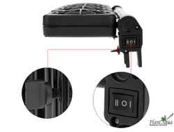 Biopro Cooling BC-3 - вентилятор с 3-мя головками в аквариумах 50-150 литров.