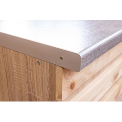 (ДРЛД-05) Прилавок рабочий "SOLID" с ящиком и полками