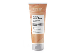 Concept INFINITY Маска оттеночная Ultra Gloss Янтарный закат, 250 мл