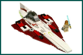 Lego Star Wars 7143 Jedi Starfighter 2002
