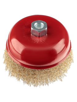 ЕРМАК Щетка металл. для УШМ 125мм/М14 (чашка), 2 штуки