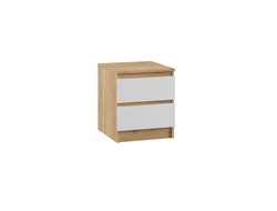 ТУМБА Т2М "МАДЕРА" (крафт золотой, белый), 400*554*420