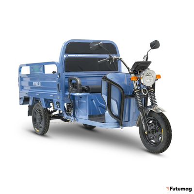 Грузовой электротрицикл Rutrike Вектор 1500 60V1200W синий