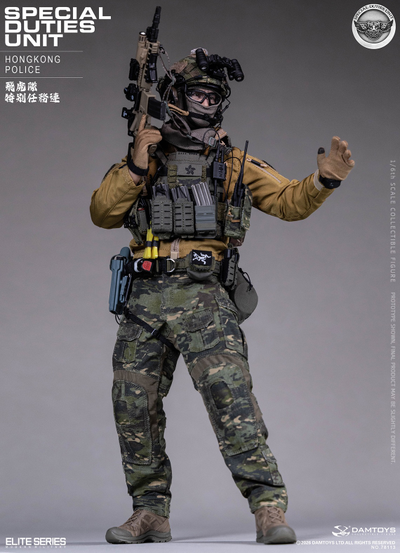 ПРЕДЗАКАЗ - Боец гонконгского спецназа SDU - Коллекционная ФИГУРКА 1/6 scale HK SDU Hong Kong Police Special Duties Unit (78113) - DAMTOYS ?ЦЕНА: 31900 РУБ.?