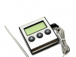 Термометр с проводным термосенсором и звуковым оповещением