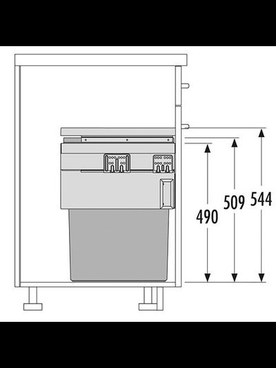 ВСТРАИВАЕМАЯ СИСТЕМА 55Л CARGO SYNCHRO HAILO 3608-46