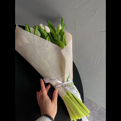 Охапка тюльпанов 25шт  «NATURE»