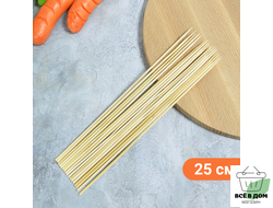 Шампуры бамбуковые 25см*3мм (90 штук)