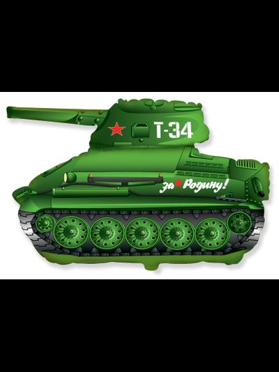Танк, Т-34, Зеленый