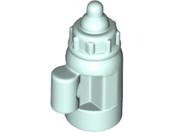 Minifigure, Utensil Baby Bottle with Handle, Light Aqua (18855 / 6102882 / 6412881)
