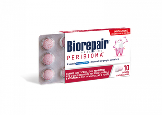 Жевательная резинка PERIBIOMA, Biorepair, 10 пастилок.