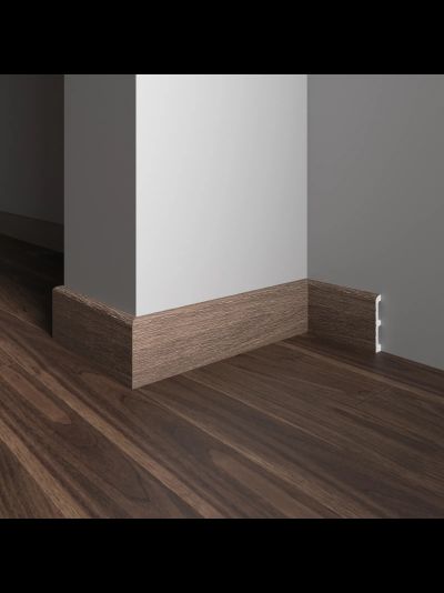 Напольный плинтус Decor-Dizayn 706-92SH, влагостойкий, ударопрочный, 2,4 метра