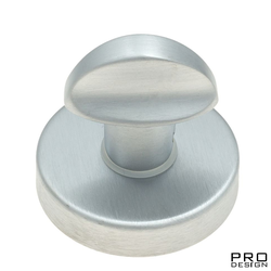 Фиксатор поворотный на круглом основании Fratelli Cattini WC 7-CS матовый хром