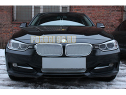 Защита радиатора BMW 3 F30/F31 2012-2015 chrome низ PREMIUM
