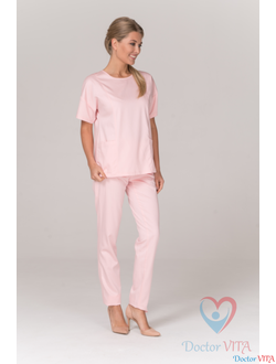 БЛУЗА МЕДИЦИНСКАЯ DR.SUPER "Sky" розовая