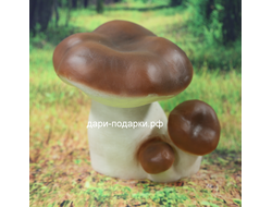 Три боровика  16*18см  полистоун Россия  730-012342