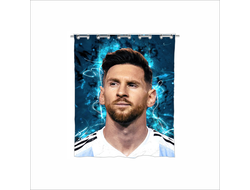Штора в ванную Лионель Месси, Lionel Messi №2