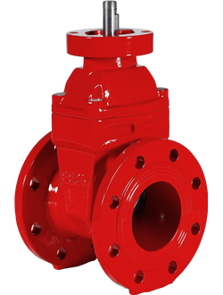 Задвижка чугунная с обрезиненным клином RSV02 DN250 PN16