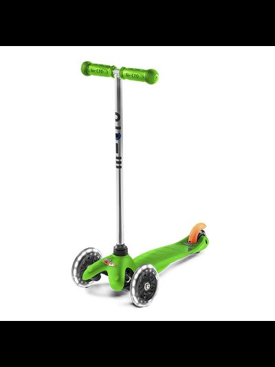 Самокат MINI Micro LED Зеленый