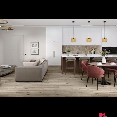 Кварцвиниловая плитка Damy Floor Family LVT Дуб Лофт 1508-1-LVT 43 класс толщина 2.5 мм с фаской клеевая 4.13 м2