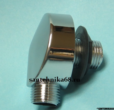 Уголок для подключения шланга к душевой кабине