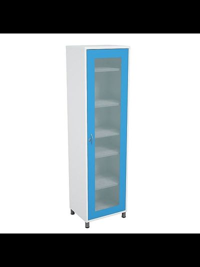 Шкаф-витрина медицинский металлический ШВМр-1.1