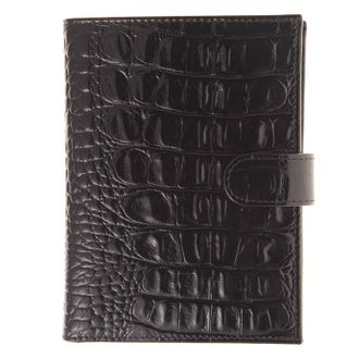 Бумажник водителя QOPER Drive bifold black croco