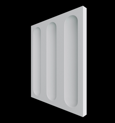 Гипсовая 3D панель "Тектоника"