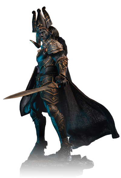 Осирис в черном - Коллекционная ФИГУРКА 1/6 Osiris Black (PL2021-179A) - TBLeague