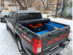 Жёсткая 3-секционная крышка на Mitsubishi L200 2024+