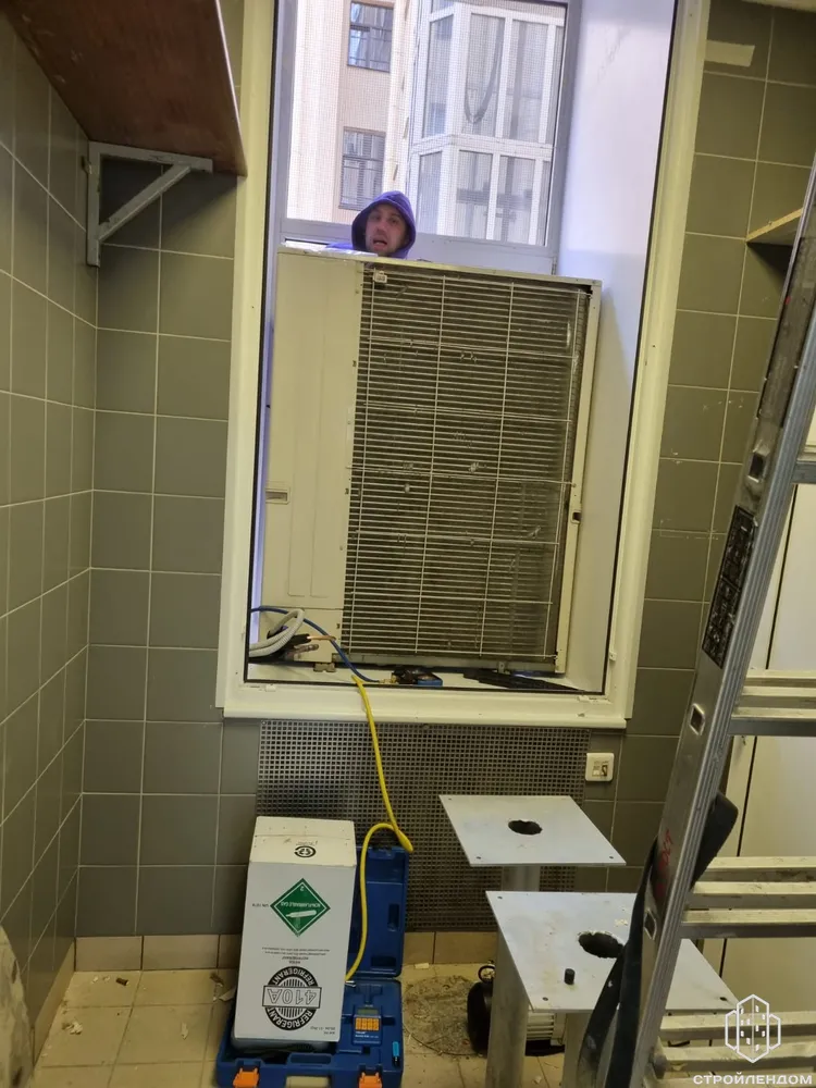 Установка кондиционера в окно