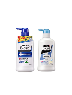 Гель для душа мужской увлажняющий и дезодорирующий KAO Men's Biore (440 мл)