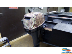 Чехол на капот SEA-PRO 9.9-15 л.с. - 2 такта (т.синий, серый, черный)