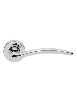 Дверные ручки Morelli Luxury FRANCY CRO Цвет - Полированный хром