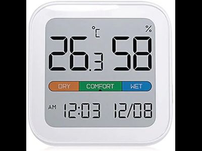 Метеостанция Xiaomi MIIIW Mute Thermometer And Hygrometer Clock S210 MW22S06