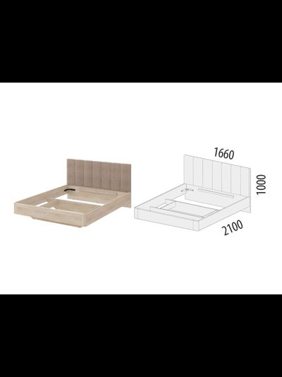 Кровать Кашемир 900.01