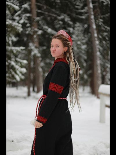 Платье славянское «Велесиха»