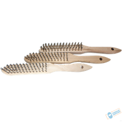 Щетка 3 - рядная, 4- рядная нержавеющая сталь