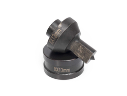 Матрица для перфорации шин МПШО-8x13 серия NEO для пресса ШД-95, размер отверстия 8.5х13 мм