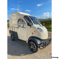 Квадрицикл грузовой GreenCamel Тендер X1200 Квадро (72V 2500W) кабина, BOX, понижающая 52 Ah