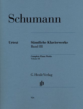 Schumann: Complete Piano Works - Volume III