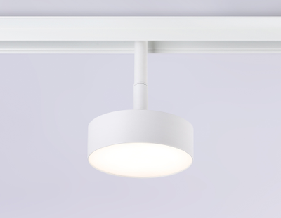 Светильник светодиодный трековый для шинопровода Magnetic GL 3852 WH белый IP20 12W 4200K 48V D95*30