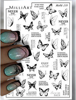 Слайдер-дизайн MilliArt Nails MAX-235