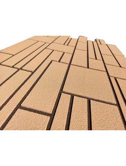 Термопанель - цоколь (Песочный - шамуа)