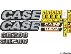 экскаватор-погрузчик CASE SR200 (комплект)