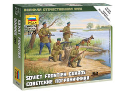 Сборная модель: (Звезда 6144) Советские пограничники