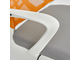 Кресло компьютерное «Ray» (Серая ткань + Оранжевая сетка)