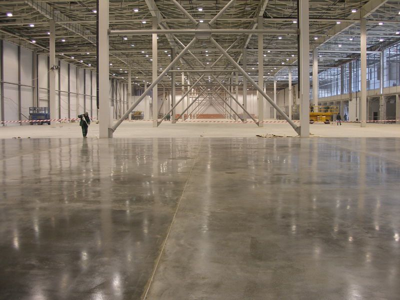 промышленный пол в Москве